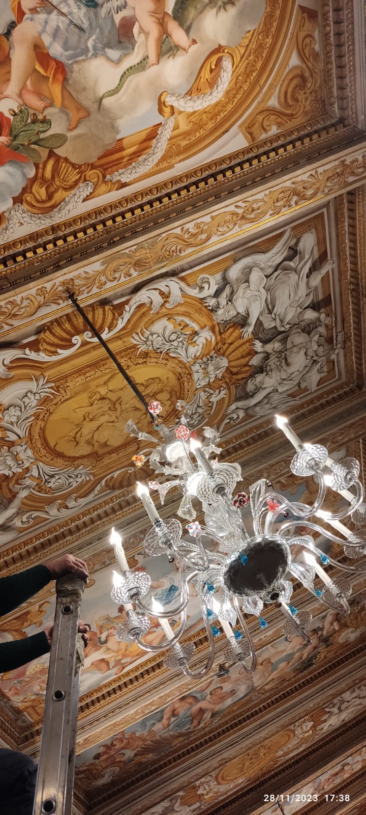 Conservazione e restauro in una Galleria barocca